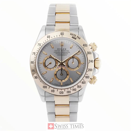 Two Tone Silver Dial