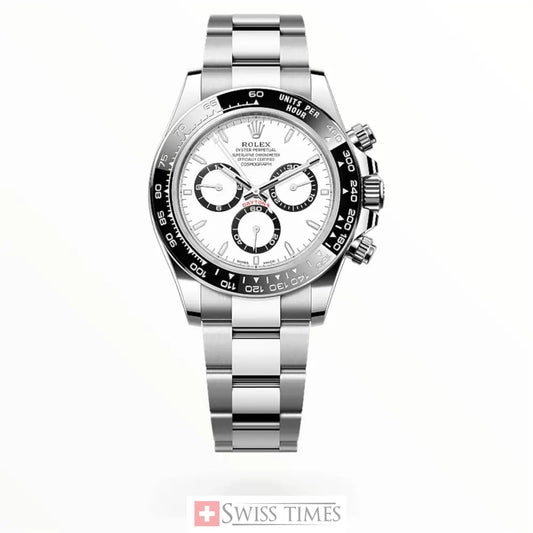 White Dial Ceramic Bezel