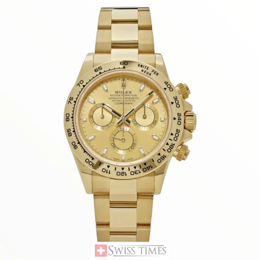 Yellow Gold Champagne Dial 40mm