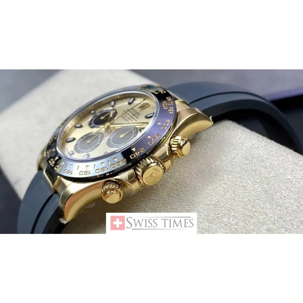 Yellow Gold OysterFlex Strap