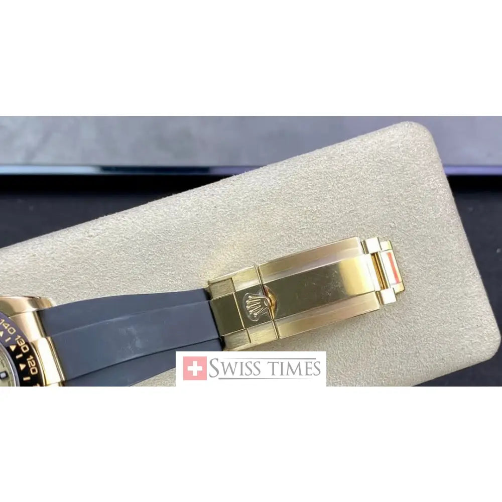 Yellow Gold OysterFlex Strap